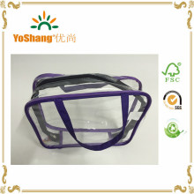Clear Cosmetic Bag PVC, Promotional Cosmetic Bag Personalized, PVC Cosmetic Bag Personalized